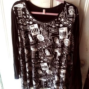 Unbranded Comic con style sweater 3x